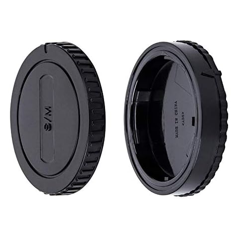 JJC Tapa de Cuerpo + Tapa del Objetivo para Sony Alpha A-Mount/Minolta AF Mount Cover