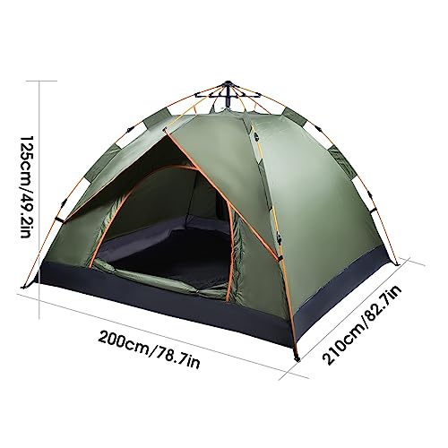 Carpa automática impermeable TITA-DONG para 3-4 personas miniatura 2
