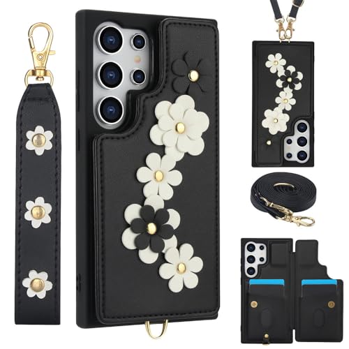 Étui portefeuille en cuir Galaxy A55 5G pour ne plus perdre ses cartes
