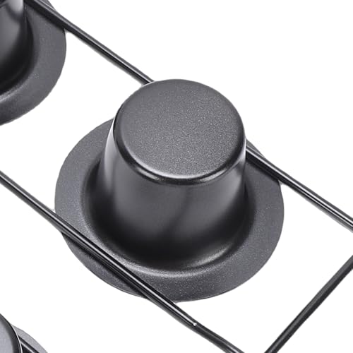 Sartén para popover de 6 cavidades profundas moldes para magdalenas 6