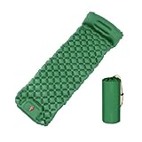 Ce matelas gonflable est facile à transporter, ce qui le rend pour les routards et les randonneurs