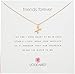 Dogeared Friends Forever Pendant Necklace