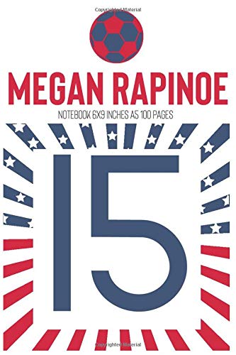 Megan Rapinoe: Notebook/Journal/Diary for Soccer Fans 6x9 Inches 100 Lined Pages A5
