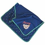 Die personalisierte Jersey-Decke ist das ideale Baby-Geschenk zu Geburt, Taufe, Weihnachten, Babyparty, Babyshower uvm