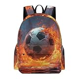 🌞 Matériel de première qualité: Ce sac à livres imprimé est fait de tissu oxford, robuste et durable poids léger,doux bretelles rembourrées réglables. Facile à nettoyer et à entretenir. Taille : 30cm/11.8in x 15cm/5.9in x 42cm/16.5in.