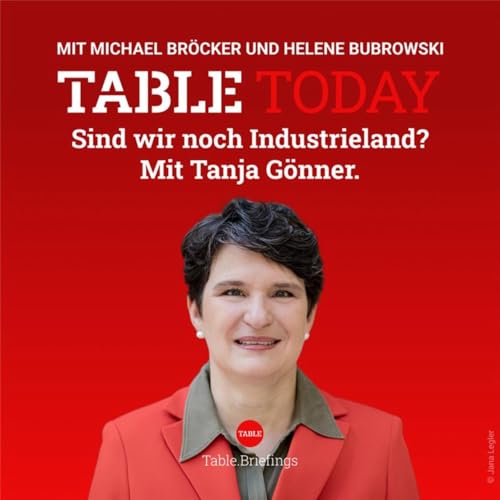 Sind wir noch Industrieland? Mit Tanja G&ouml;nner.