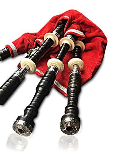 McWilliams African Blackwood Bagpipes - Red Edition