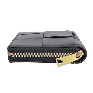 希少 ボッテガヴェネタ 折り財布コンパクトウォレット ブラック