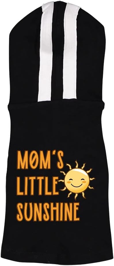 Sunshine Dog Shirt with Hoodie - Trendy Dog Hoodie - Kawaii Design Dog Clothing - Royal White, 2XL