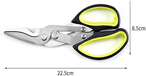 Kitchen Scissors Multifunctional and Powerful Scissors Chicken Bone Scissors/Cooked Food Scissors/Stainless Steel