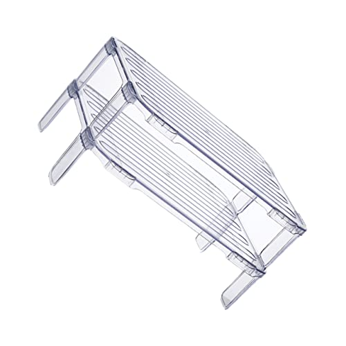 POPETPOP 2 Piezas Estante Apilable Transparente para Refrigerador Organizador Multifuncional para Cocina y Despensa para Almacenamiento Ordenado y Versátil