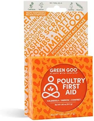 Green Goo All Natural Poultry First Aid, 1.82 Ounce Large Tin