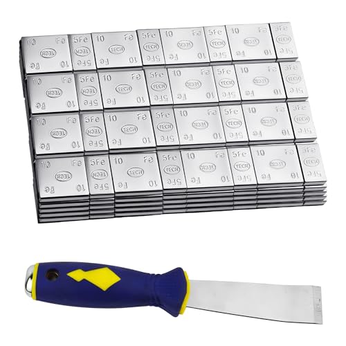 Axincardarm 20 pesi di bilanciamento per ruote, 60 g, per SUV, auto, camion, moto