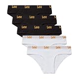 Lee Mujer Calzoncillo Negro/Blanco Medio