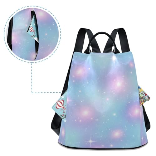 Mochila para mujer antirrobo con bolsillo trasero espaciosa y comoda 4