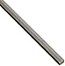 Steel Key Stock, Standard Tolerance, 1/4" Thickness, 1/4" Width, 12" Length (Pack of 1)