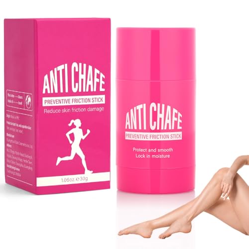AOOWU Anti Chafe Stick Sweat & Water Proof Balm for Friction Prevent Sports Chafing and Blisters Anti Chafe Balm for Active Lifestyles Long-Lasting Protection Provides Moisture to the Skin