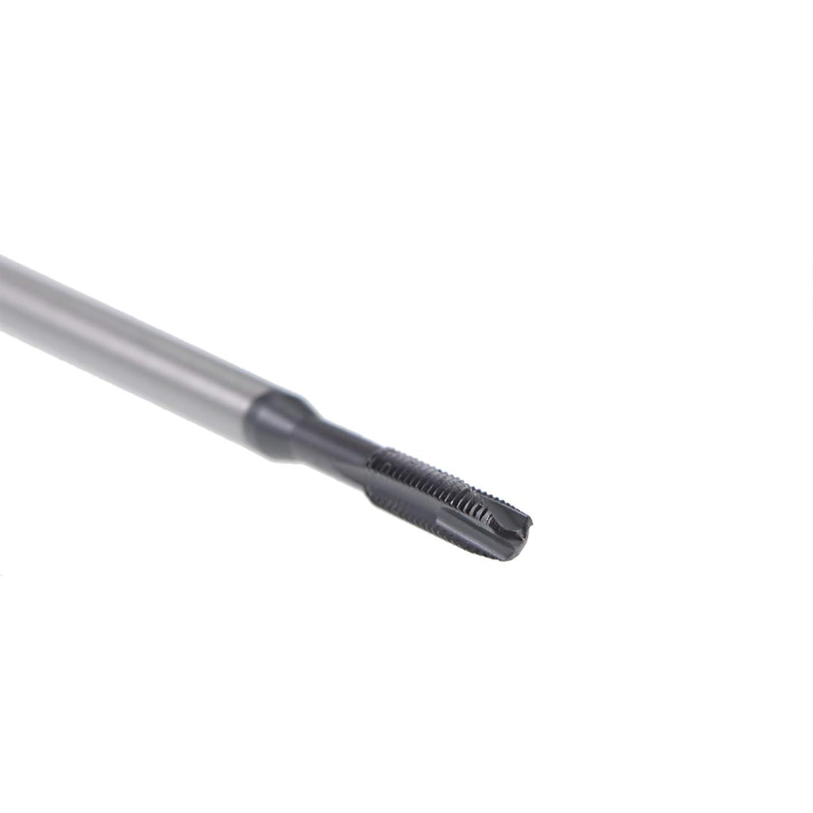 MACHSWON Spiral Point Threading Tap M2.5 x 0.45mm, for Through-Hole Threads, H2 High Speed Steel, TICN Coated Finish - Image 4