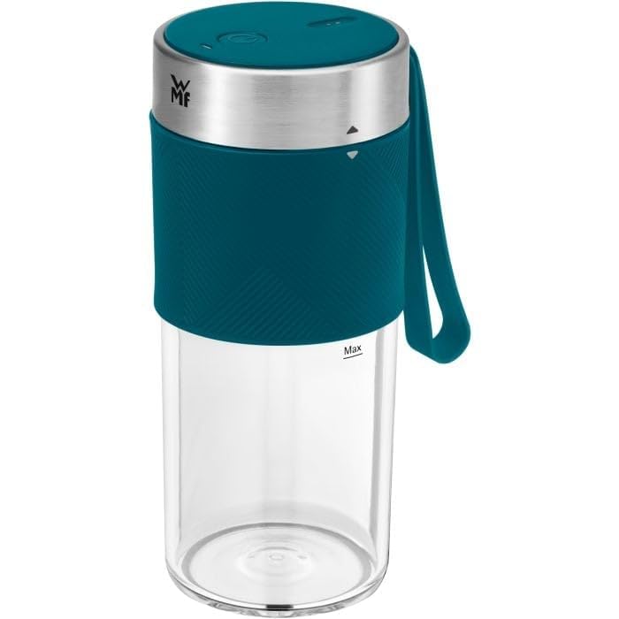 WMF Küchenminis Mix on the Go 300 ml, Mini Mixer to Go, USB Mixer Smoothie Maker, mixeur personnel rechargeable, mixeur portable pour smoothies, shakes, essence