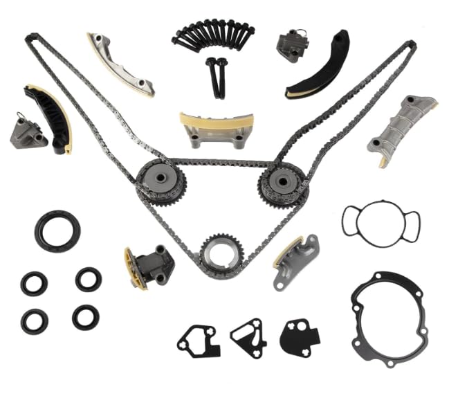 3.6 Timing Chain Kit for 2.8L 3.0L 3.6L Ch-e.vy Equinox Malibu Traverse GMC Acadia Terrain C-adillac CTS Bu-ic.k V6 9-0753S