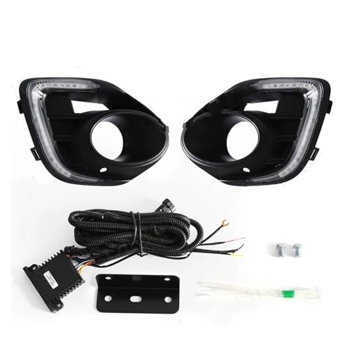 Feu de jour LED DRL et antibrouillard étanche pour Lancer 2015 2016 2017
