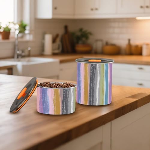 Envase hermético para café de acero inoxidable 17 oz miniatura 6