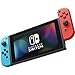 Nintendo Switch with Neon Blue and Neon Red Joy‑Con