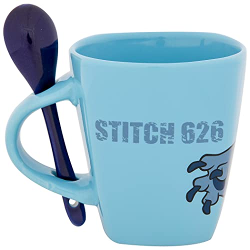 Taza Jerry Leigh Lilo & Stitch 11oz con cuchara miniatura 4