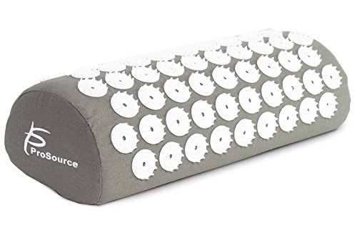 ProsourceFit Acupressure Mat and Pillow Set for Back/Neck Pain Relief and Muscle Relaxation, Grey - Image 4