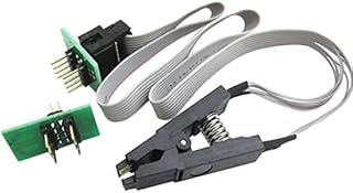 WINGONEER® SOIC8 SOP8 Test Clip For EEPROM 93CXX/25CXX/24CXX in-circuit programming+2 adapters