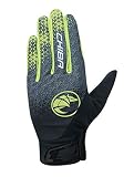 Chiba BioXCell Touring Fahrrad Handschuhe lang grau/Neongelb 2021: Größe: XXXL (12)