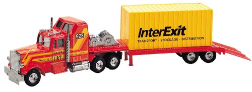 Preisvergleich Produktbild Joal 176 US-Gelenkbus Lowboy mit Container