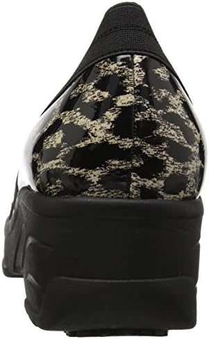 Easy Works Women's Attend Health Care Professional Shoe, Beige Leopard/Black, 6.5 | Image 2