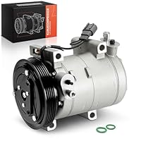 Frankberg Klimaanlagen Kompressor Klimakompressor mit Kupplung Benzin Kompatibel mit Impreza GFC Impreza GF Impreza GC Forester SF Replace# 73111FA133, inkl. Öl vorbereift