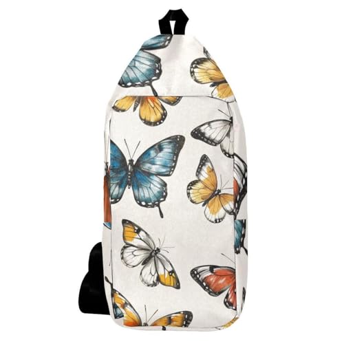 Sac à dos à bandoulière papillon : rangez vos affaires sans vous encombrer