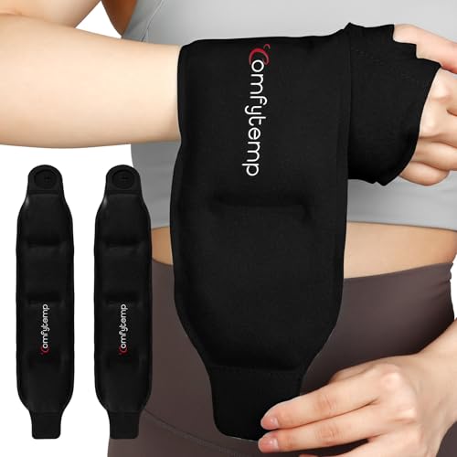 Comfytemp Wrist Ice Pack Wrap for Carpal Tunnel Relief, 2 Ge