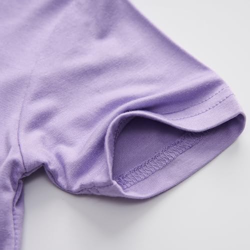 Image of BABY 2T-10Y Toddler Kids Girls Boys Soft Comfy 2pcs Set Short Sleeve Shirts and Pants Sets