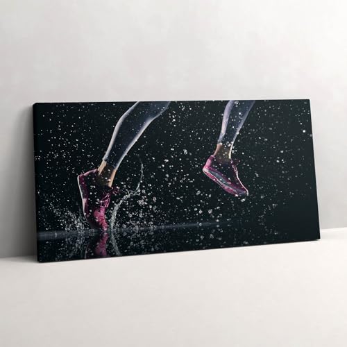 Peinture sur toile course à pied pour motiver votre quotidien