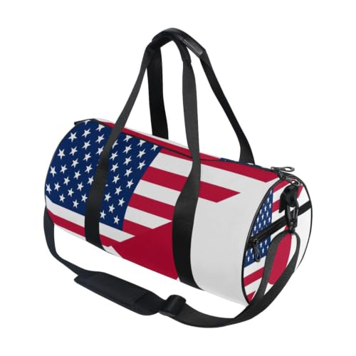 Bolsa de deporte unisex de lona ideal para viajes cortos y entrenar