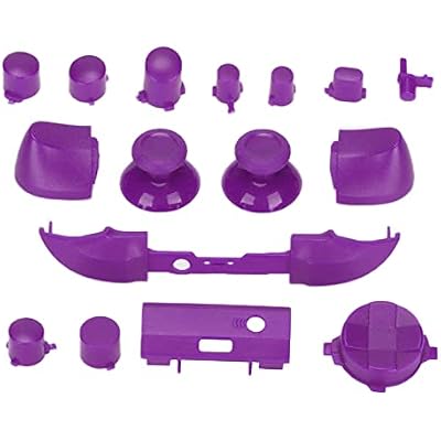 Wakects Game Controller Button Set, ABS Replacement Controller Bumper Triggers Full Button Set for X Box Series X X Box Series S