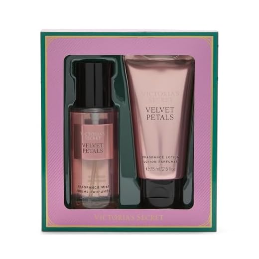 Victoria's Secret Velvet Petals 2 Piece Mini Mist & Lotion Gift Set