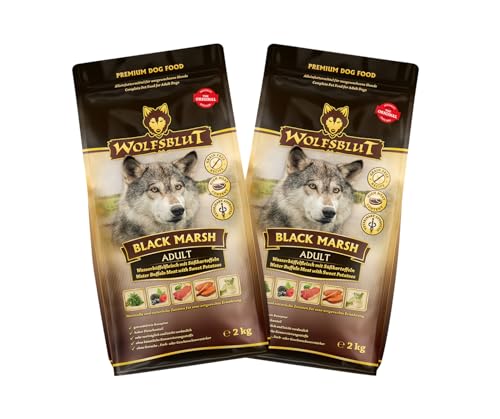 Wolfsblut Hund Adult | Trockenfutter | Multi Bundle | Mix Paket | Sparpaket | 2 x 2 kg | Verschiedene Sorten (2 x 2 KG, Black Marsh)