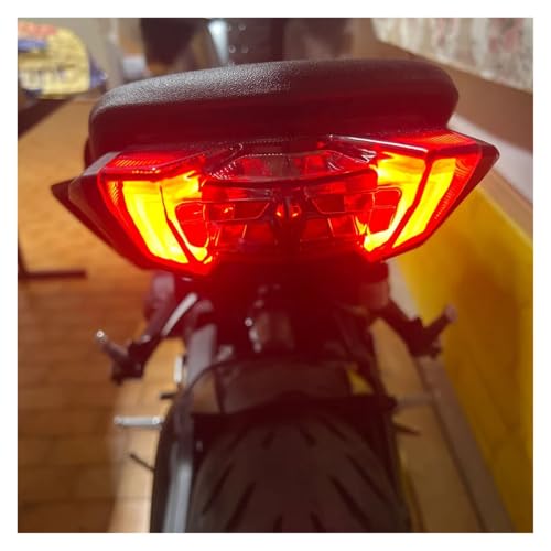 Luz trasera LED con intermitentes para Yamaha MT-09 2017-2020 7