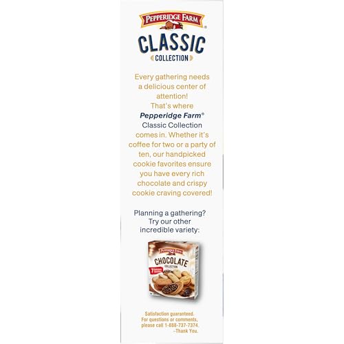 Image of Pepperidge Farm Cookies Classic Collection, 9 Cookie Varieties, 13.25 Oz. Box (Pack of 3)