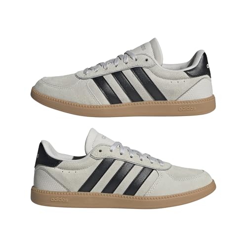 Image of adidas Womens Breaknet Sleek Suede Sports Shoes