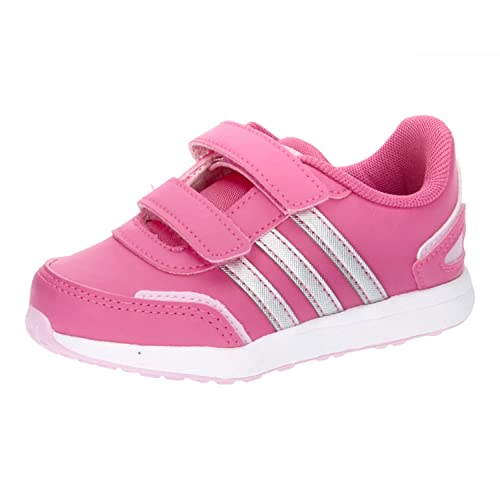 adidas Unisex niños VS Switch 3 Lifestyle Running Hook and Loop Strap Shoes, pulse magenta/silver met/orchid fusion, 30 EU