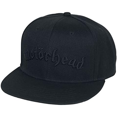 Motorhead - Logo & Warpig Men's Snapback Cap - Black Cover