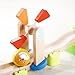 HABA Marble Run Kullerbu Windmill Playset, STEM Toy Building Set for 2-6 Year Olds, Montessori Toys Marble Maze, 25 Piece Ball Track