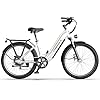 Cybervelo 1000 Peak Electric Bike for Adults,up 80 Miles Removable Battery Ebike, 26" Electric E Bike with 7-Speed,Adult Electric Bicycles for Commute Beach Snow Womens All Terrain #5