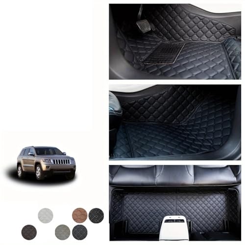 Tapis auto de sol Benz GLS 5 places 2016-2019 résistant à l'usure - 2